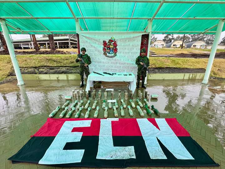 Descubren arsenal ilegal con 114 kg de pentolita en zona rural de Linares