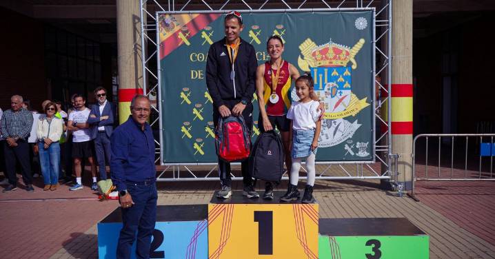 Jesús Prieto y Verónica Sánchez, los más rápidos en la tercera edición de la 'Carrera Solidaria Guardia Civil de Salamanca'