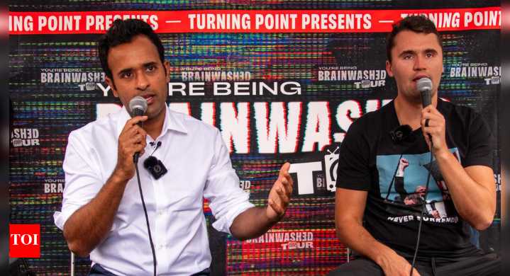 Vivek Ramaswamy wishes Charlie Kirk on his birthday as social media recalls his anti