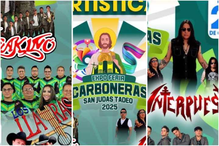 Los Llayras, Interpuesto, Los de Akino y más en la Feria Carboneras 2025