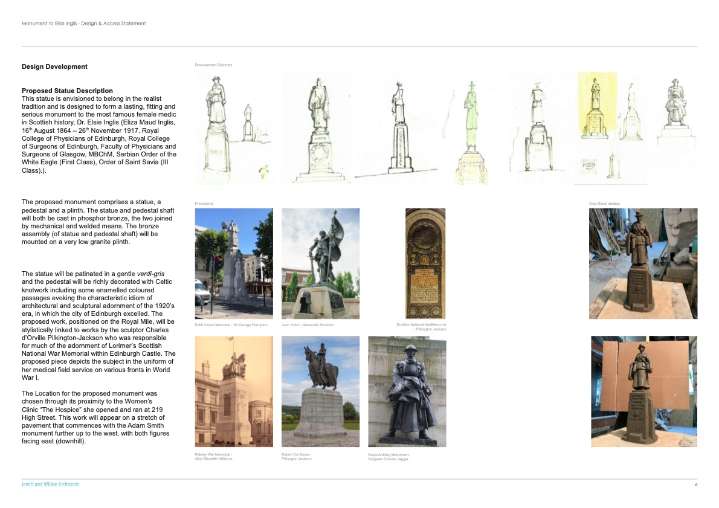 Council approve application for Elsie Inglis statue