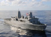 Nuevamente zarpó hacia el mar Caribe buque de asalto anfibio USS San Antonio (VIDEO)