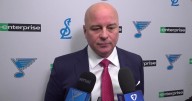 Blues' Jim Montomgery: 'I liked our response' after Canucks goals in win Monday