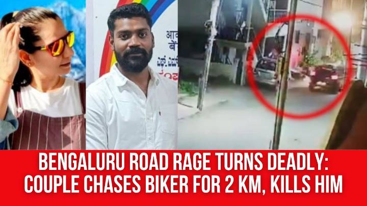 Bengaluru Road Rage Turns Deadly: Couple Chases Biker For 2 Km, Kills Him