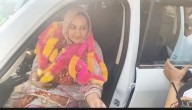 JKNC Candidate Mrs. Shamim Begum DDC Member Dansal files Nomination for 77