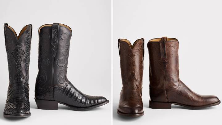 Bergdorf Adds Lucchese Five Signature Men's Boots to Its Assortment