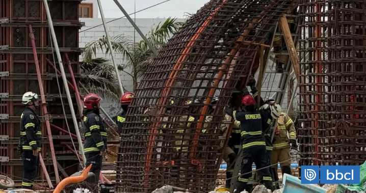 Fatal accidente en construcción de Arica: trabajador murió y otro sobrevivió tras caída de fierros