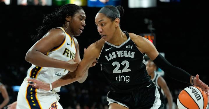 Aces beat Fever 107-98 in OT of Game 5 of semis, advance to WNBA Finals to face the Phoenix Mercury