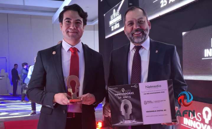 Premian al programa Ventanilla Digital BC entre "Las Más Innovadoras de México 2025"