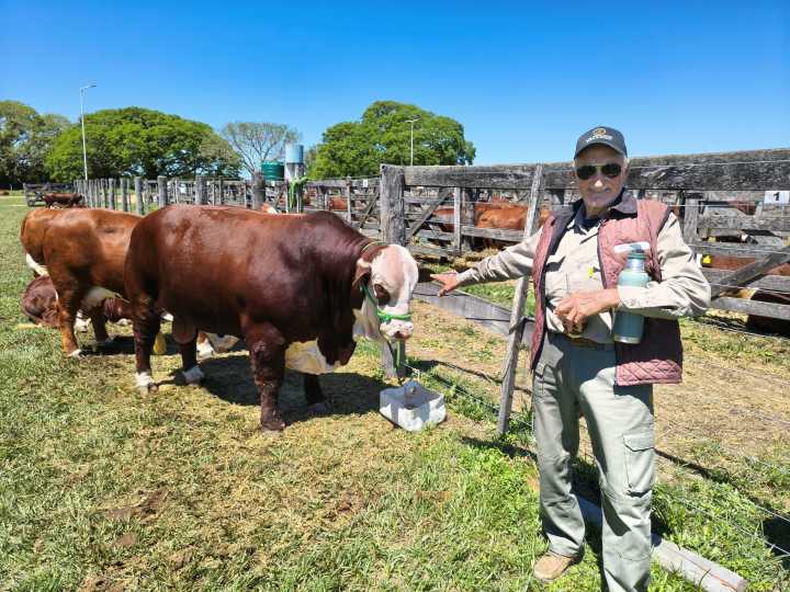En familia desde el monte, apuntando a la cuota Hilton y con toros de 100.000 dosis