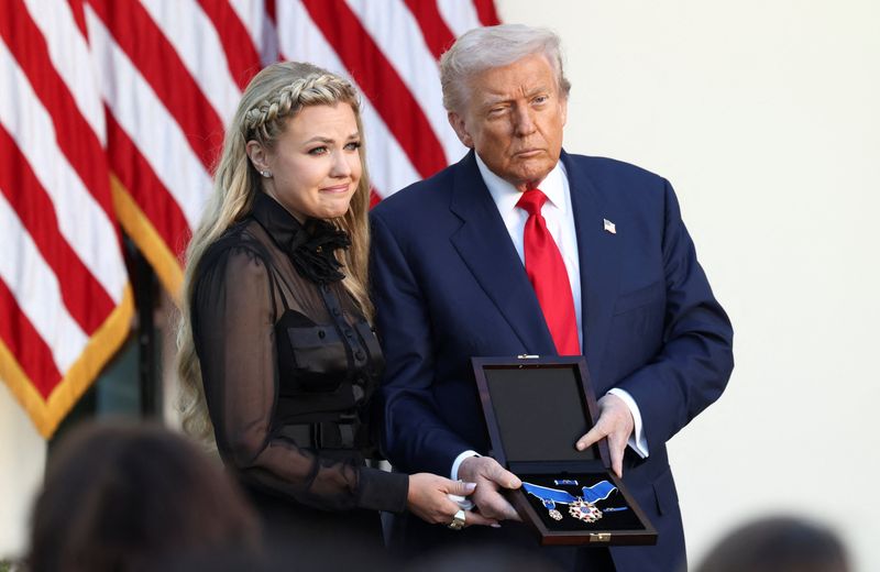 Trump awards Charlie Kirk top honor amid crackdown on left