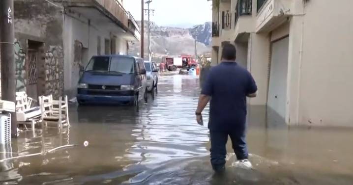 Greece braced for another massive 48hr storm after flooding chaos