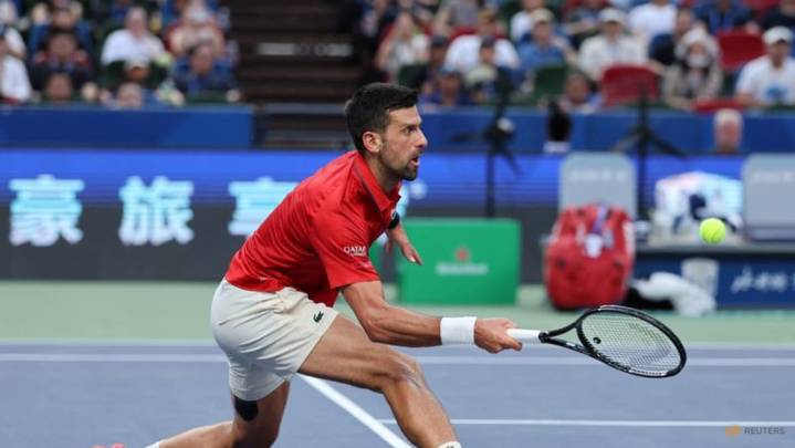 Qualifier Vacherot stuns Djokovic to reach Shanghai final