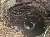Se cayó en un pozo y vivió una pesadilla durante 54 horas: "El fondo estaba completamente oscuro, lleno de mosquitos, e incluso había serpientes"