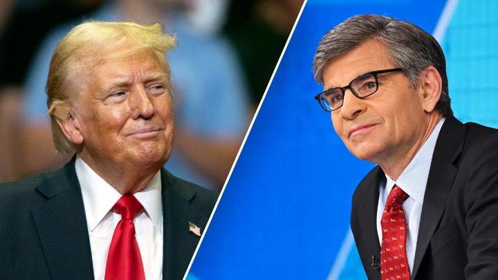 Trump slams 'very nasty' Stephanopoulos, refuses to take ABC questions