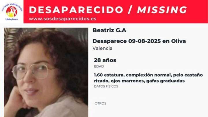 La misteriosa desaparición de Beatriz Guijarro en Valencia: salió de un bar en La Oliva y fue hallada calcinada semanas después