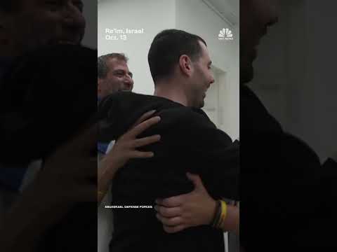 Released Israeli hostage Guy Gilboa-Dalal reunites with family