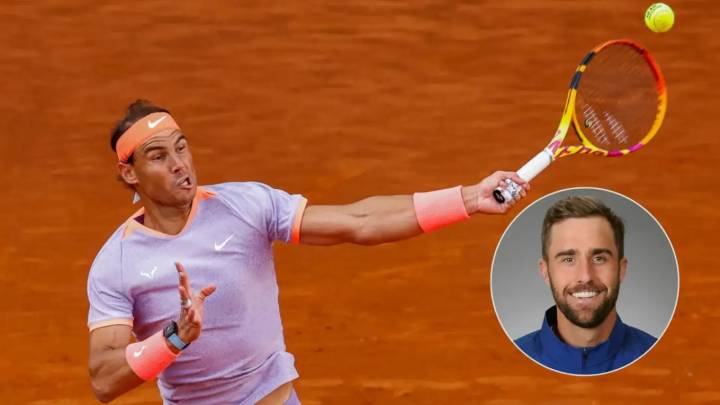 La acusación de Steve Johnson, extenista: "En los partidos de Rafa Nadal echaban carretillas de tierra para hacer la pista más lenta"