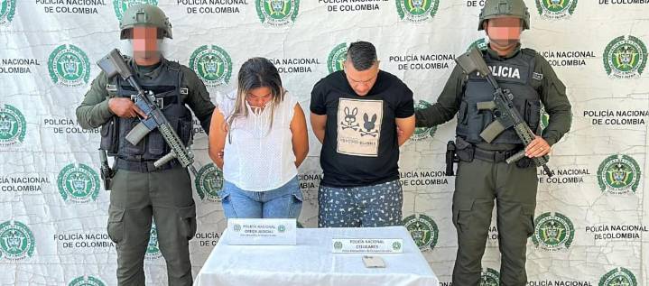 Capturan a presunto cabecilla y a señalada jefe de finanzas del ‘Clan del Golfo’, en Soledad
