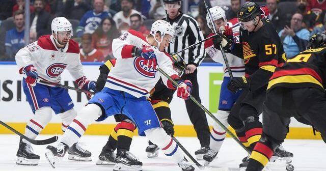 Demidov records three points, Canadiens come back for 4