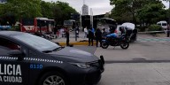 Detuvieron a tres ciudadanos chilenos tras una persecución que terminó sobre la avenida 9 de Julio