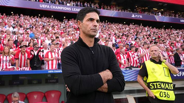 Mikel Arteta can’t believe what 15-year-old Arsenal star is doing in training