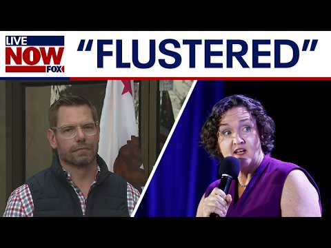 Eric Swalwell calls out Katie Porter: "Can't get flustered"