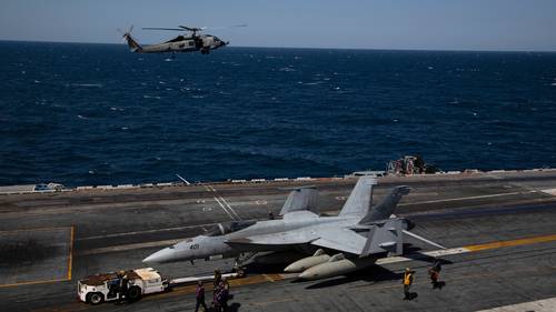 Navy helicopter, fighter jet both go down in South China Sea