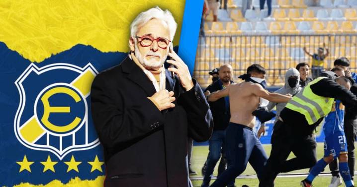 ¡Otro golpe para Grupo Pachuca! Aficionados de Everton de Viña del Mar invaden la cancha tras perder 3