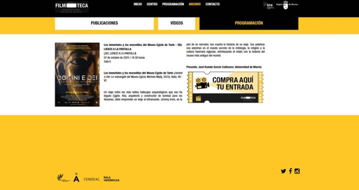 El ciclo ‘Del lienzo a la pantalla’ contará con diez largometrajes presentados por distintos expertos en arte de la Región