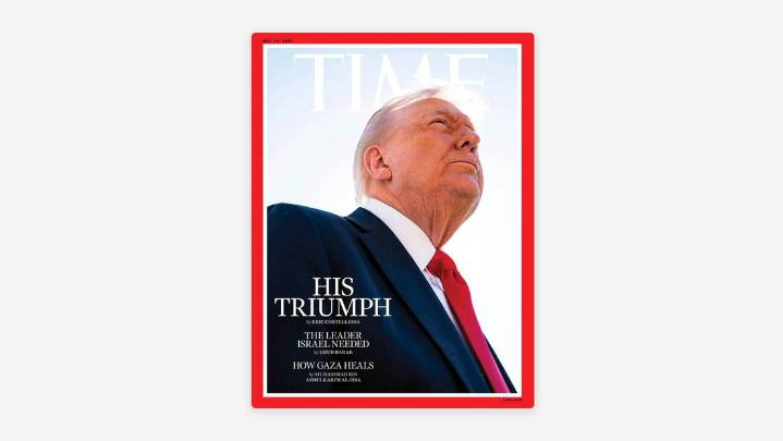 Time celebra el acuerdo de paz de Trump, pero él se enfurece: ¿a qué se debe?
