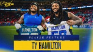 Feature: 'An amazing feeling': Ty Hamilton enjoyed sharing an NFL field with older brother DaVon when Rams took on Jaguars in London