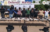 Fuerzas federales detienen a 18 sujetos en Sinaloa presuntamente ligados a ‘Los Chapitos’