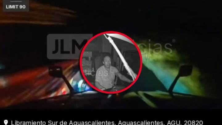 Impactante video muestra los últimos momentos del trailero 'La Lagartija' antes de su choque fatal
