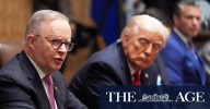 Kevin Rudd: Albanese defends US ambassador after Trump clash