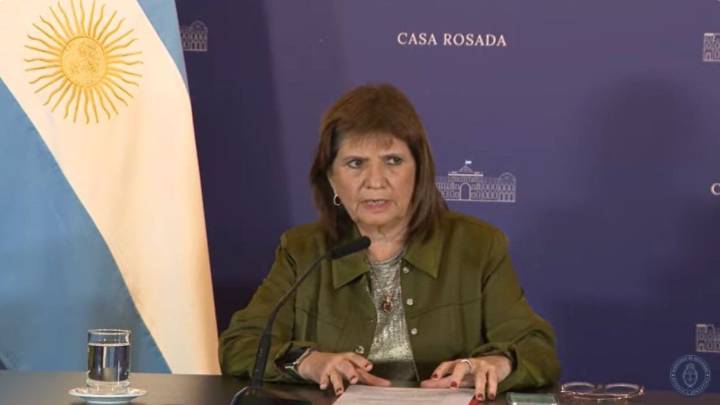 Patricia Bullrich: "Tuvimos una primera oportunidad con Mauricio Macri y tenemos una segunda con Javier Milei, pero no vamos a tener una tercera"