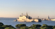 El despliegue naval con 300 infantes de marina en la costa este de EE.UU. deja alto el pabellón español