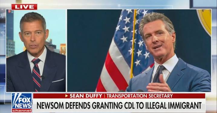 Trump Sec Duffy Attacks Gavin Newsom Over Shocking California Deaths