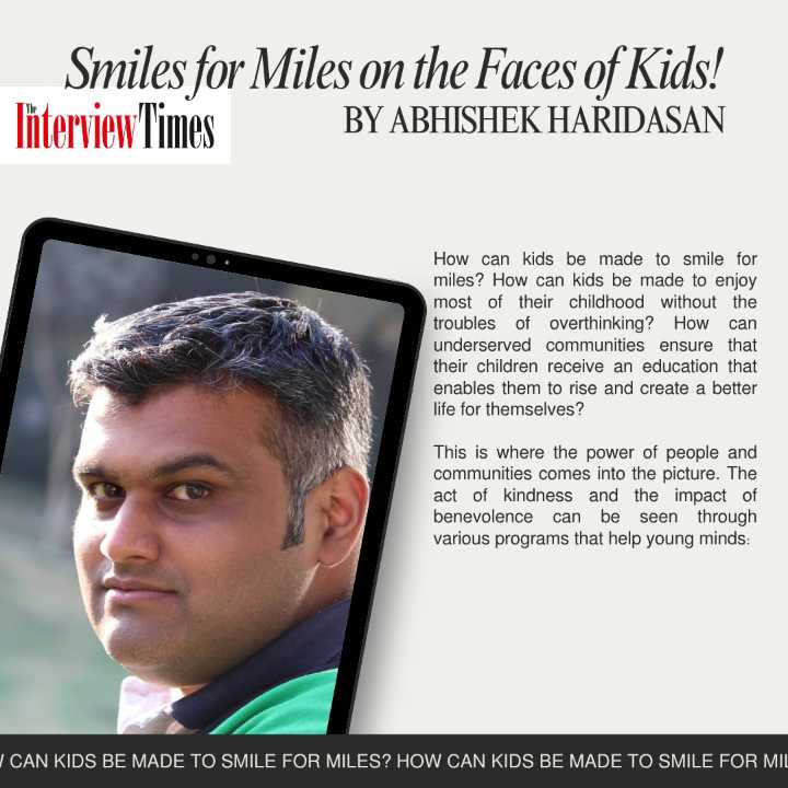Smiles for Miles on the Faces of Kids!