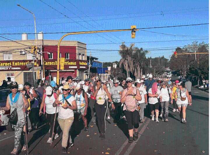 Peregrinación Hasenkamp-Paraná: miles de fieles llegaron al santuario de la Virgen de Schoenstatt