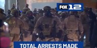 FBI released total number of arrests made outside Portland ICE facility