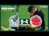 México vs. Colombia (0-4): goles, video y resumen del partido amistoso