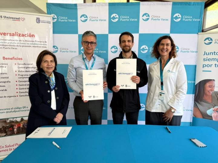 Municipalidad firmó convenio con Clínica Puerto Varas para resolver cirugías de amígdalas en niños F...