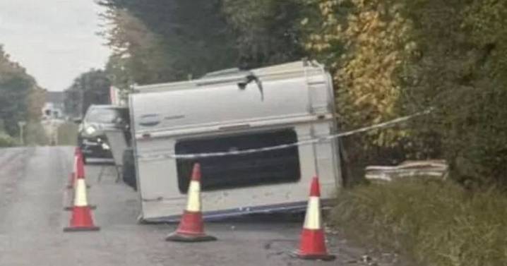 West Lothian locals baffled as demountable camper 'dumped and set on fire'