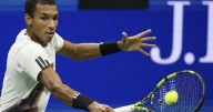Auger-Aliassime bounces Tabilo to advance at Shanghai Masters