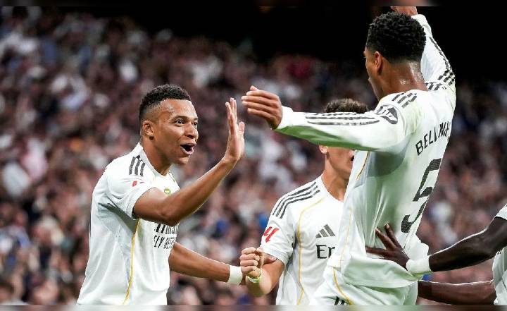 Real Madrid se llevó el superclásico español tras derrotar 2-1 al FC Barcelona con goles de Mbappé y Bellingham
