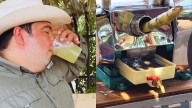 Jugo de caña de azúcar en Sonora, sólo se encuentra en Guadalupe de Ures