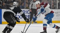 Nathan MacKinnon breaks Joe Sakic’s Avalanche record with 1st