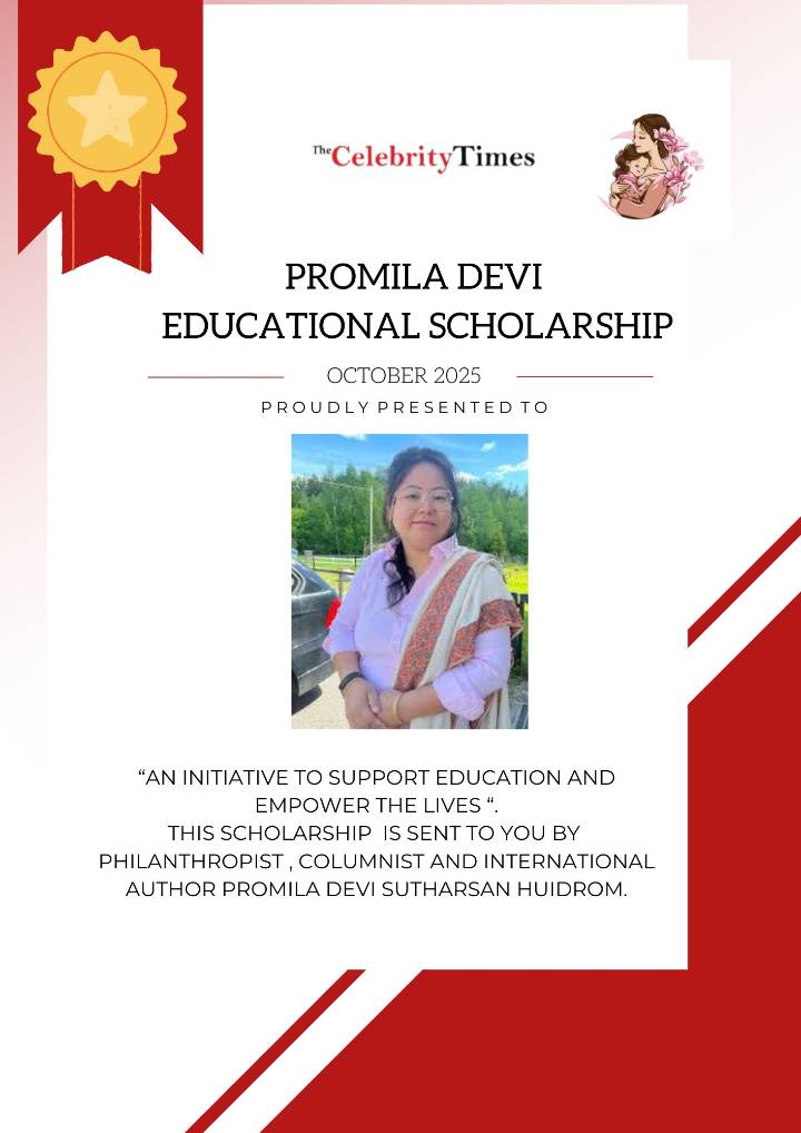 Promila Devi Sutharsan Huidrom Launches Scholarship to Empower Underprivileged Girl Child Through Education