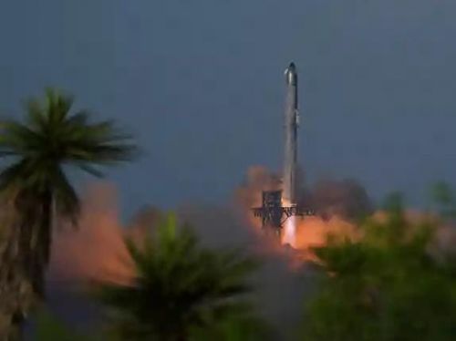 SpaceX lanza vuelo de prueba de su megacohete Starship
